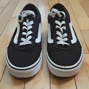 Vans Black and White Sneakers